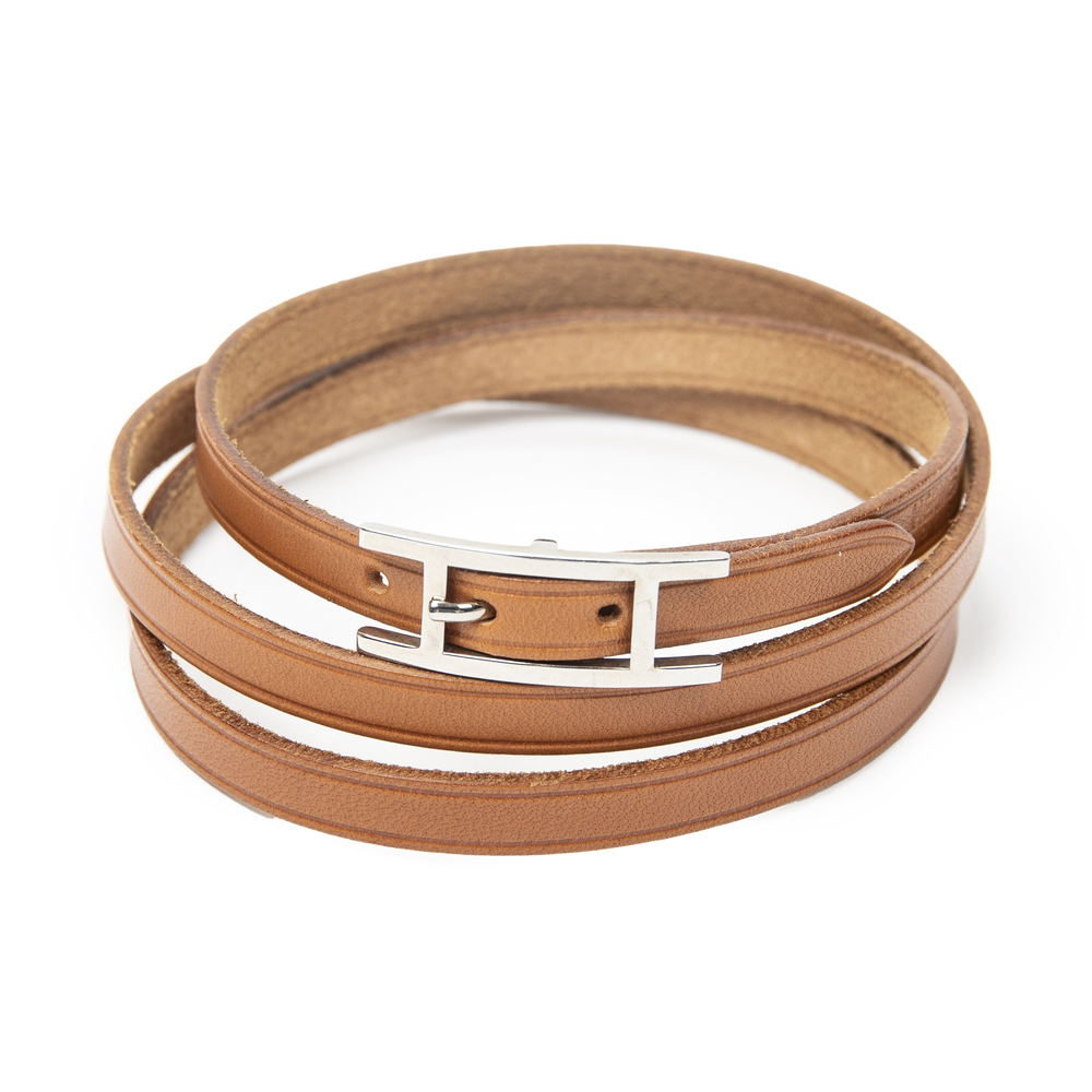 Hermes Behapi Triple Tour Bracelet